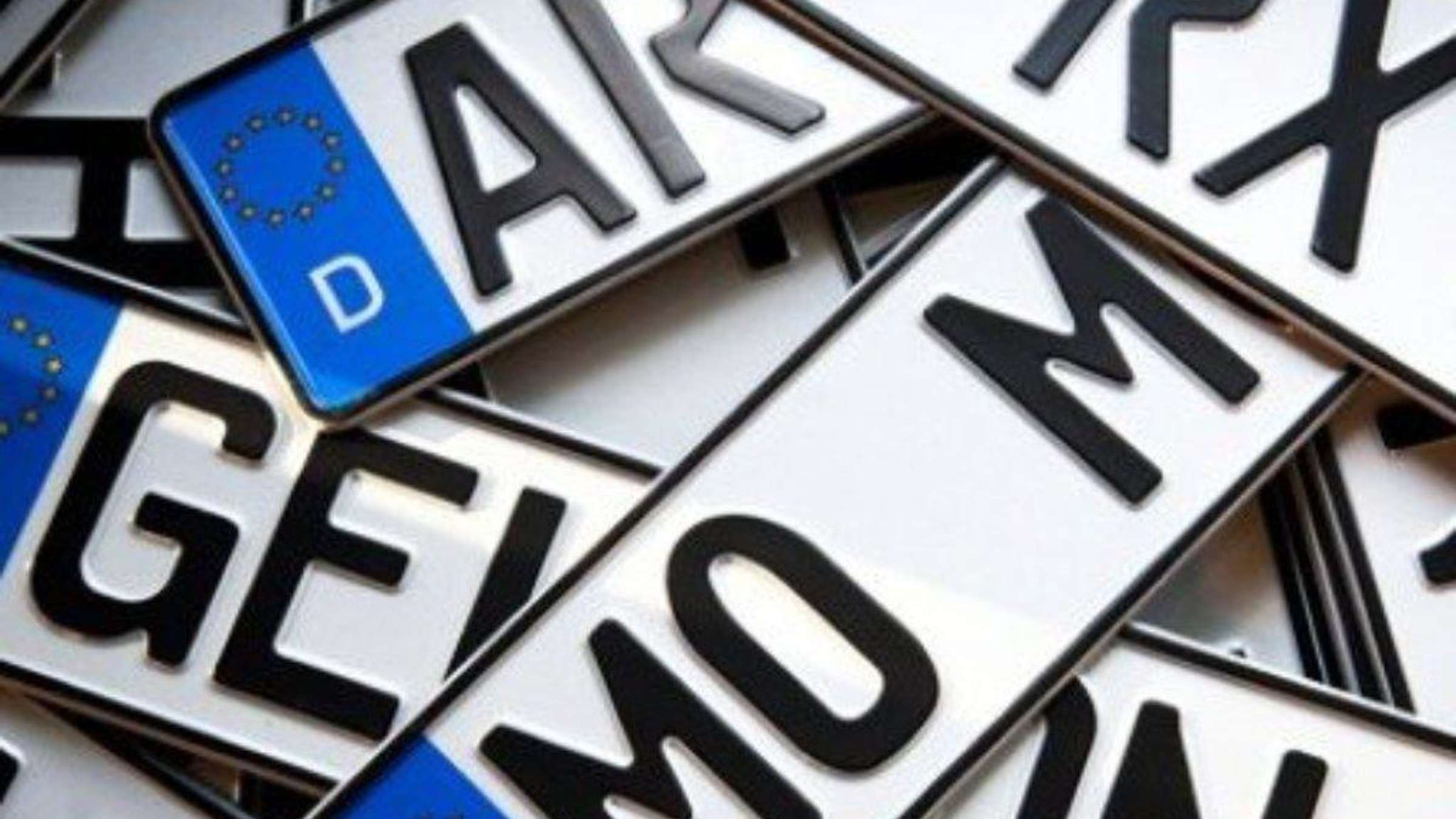 Das schönste Nummernschild ist ein Statement.