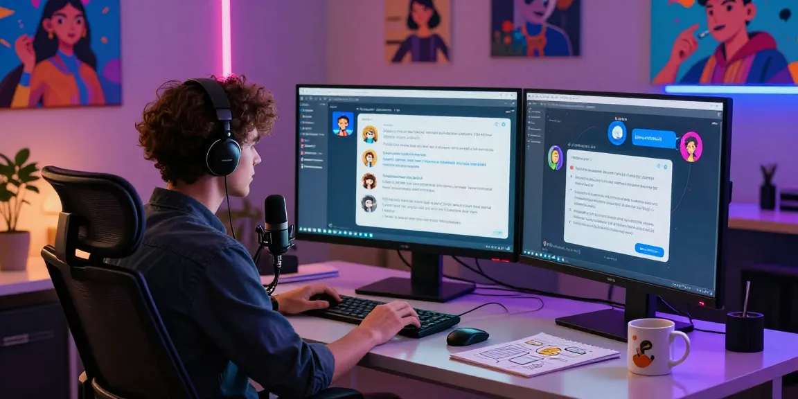 Engaging NSFW AI chat scene highlighting interactive digital workspace and vibrant atmosphere
