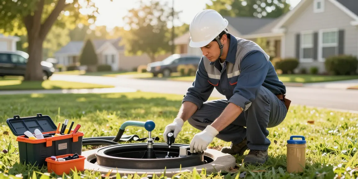 Septic service by licensed professional contractor ensuring dependable local service for community.