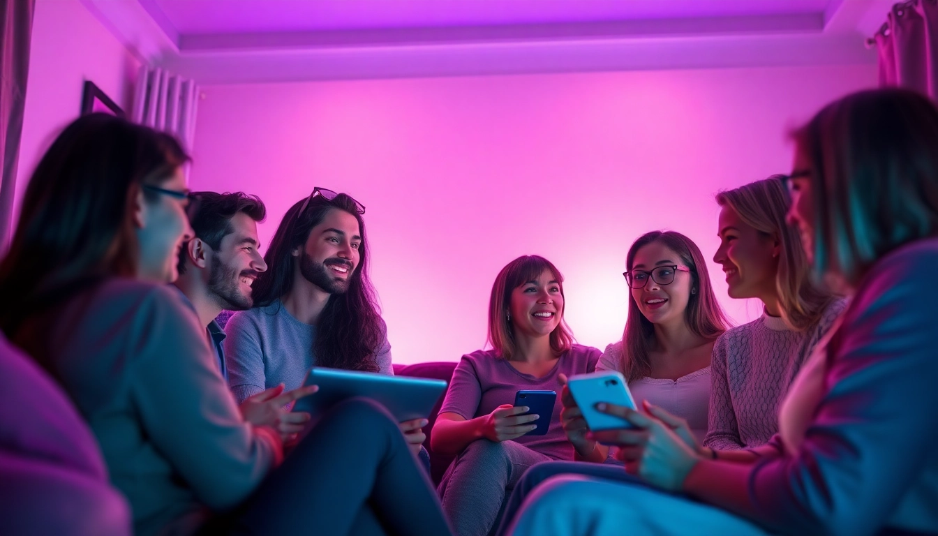 Engaging avatars in a warm virtual space for sex chat interactions.